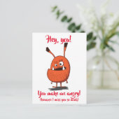 おいお前恋しく思モンスパーソナライズされたター ポストカード (スタンド正面)