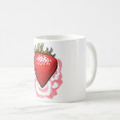 「おいしいいちご」のマグ コーヒーマグカップ (正面右)