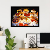 おいしいおやつ！-ポスター ポスター (ホームオフィス)