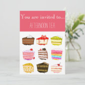 おいしいおカラフルいしいお茶のパーティー 招待状 (スタンド正面)
