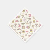おいしいお菓子 スタンダードカクテルナプキン (角)