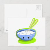 おいしいご飯！ ポストカード (正面/裏面)