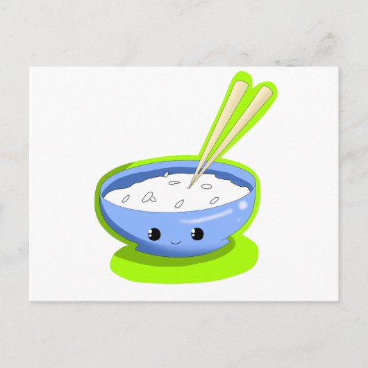 おいしいご飯！ ポストカード (正面)