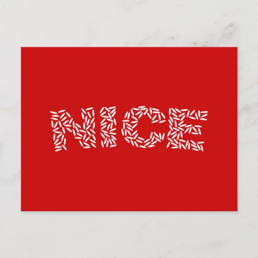 おいしいご飯 ポストカード (正面)