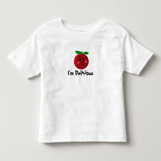 おいしいです トドラーTシャツ (正面)