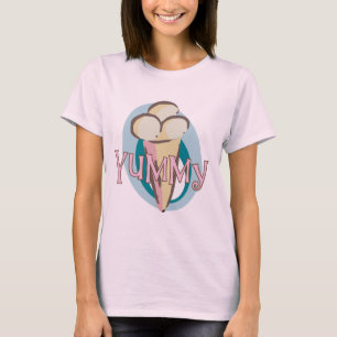 おいしいアイスクリームのTシャツおよびギフト Tシャツ
