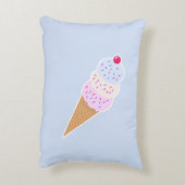 おいしいアイスクリームコーン枕 アクセントクッション (裏面(縦))