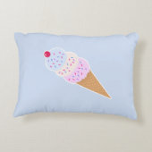 おいしいアイスクリームコーン枕 アクセントクッション (裏面)