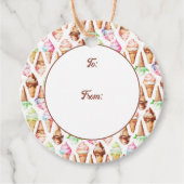 おいしいアイスクリームコーン フェイバータグ (正面)