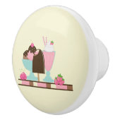 おいしいアイスクリームデザート セラミックノブ (右)