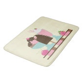 おいしいアイスクリームデザート バスマット (アングル)