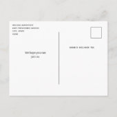 おいしいアイスクリームトリオサマーヴィベ誕生日 インビテーションポストカード (裏面)