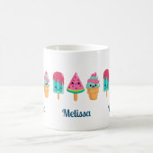 おいしいアイスクリームトリオサマーヴィーブ コーヒーマグカップ (中央)