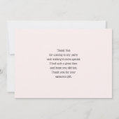 おいしいアイスクリームトリオサマーヴィーブ サンキューカード (裏面)