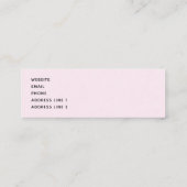 おいしいアイスクリームトリオサマーヴィーブ スキニー名刺 (裏面)