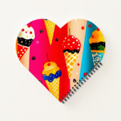 おいしいアイスクリーム ノートブック (裏面)