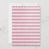 おいしいアイスクリーム&フロートスイートデザート誕生日 招待状 (裏面)