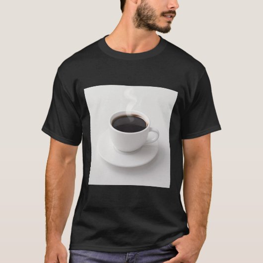 おいしいアメリカーノ・ブレンドコーヒー Tシャツ (正面)