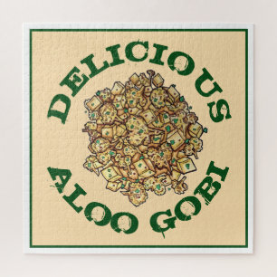 おいしいアロオゴビインディアンフードカリフラワーカレー ジグソーパズル