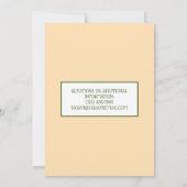 おいしいアロオゴビインディアンフードカリフラワーカレー 招待状 (裏面)