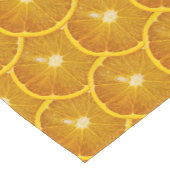 おいしいオレンジスライス ショートテーブルランナー (コーナー)