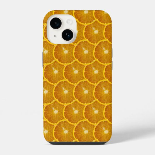 おいしいオレンジスライス iPhoneケース (裏面)