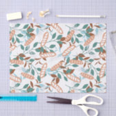 おいしいオーガニック小麦バゲットパターン 薄葉紙 (クラフト)