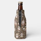 おいしいカップケーキで作られた甘いパターン ボトルクーラー (ボトル裏面)