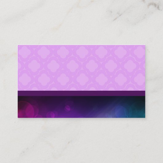 おいしいカップケーキの名刺 名刺 (裏面)