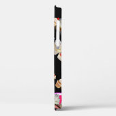 おいしいカップケーキ砂漠のショップ、ピンク、明るい赤紫色ホワイト Case-Mate iPhoneケース (裏面 / 左)