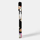 おいしいカップケーキ砂漠のショップ、ピンク、明るい赤紫色ホワイト Case-Mate iPhoneケース (裏面 / 左)