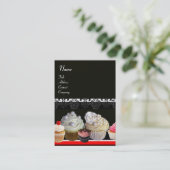 おいしいカップケーキ砂漠の店 名刺 (スタンド正面)