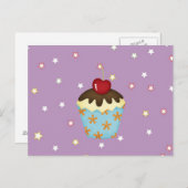 おいしいカップケーキ ポストカード (正面/裏面)