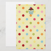 おいしいカップケーキ 便箋 (正面/裏面)