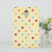 おいしいカップケーキ 便箋 (スタンド正面)