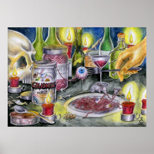 おいしいカラブレース ポスター (正面)