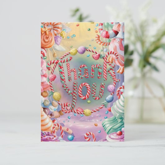 おいしいキャンディランドサンキューカード サンキューカード (スタンド正面)