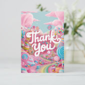 おいしいキャンディースキャンディランドサンキューカード サンキューカード (スタンド正面)