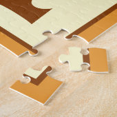 おいしいクジェルユダヤの卵の麺キャセロール ジグソーパズル (側面)