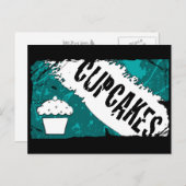 おいしいクッキーのカップケーキ ポストカード (正面/裏面)