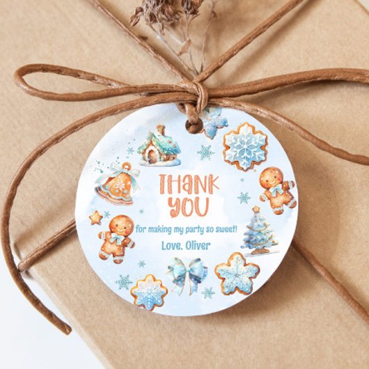 おいしいクッキー クリスマス 1歳の誕生日 ありがとう フェイバータグ
