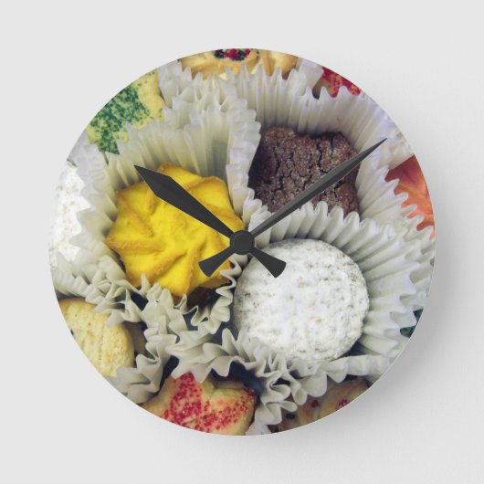 おいしいクッキー ラウンド壁時計 (正面)