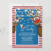 おいしいクリスマスカクテルを手に入れよう 招待状 (正面)