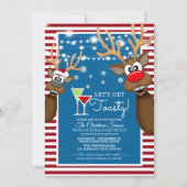 おいしいクリスマスカクテルを手に入れよう 招待状 (正面)