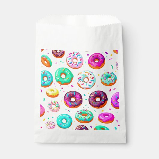 おいしいクリームのドーナツのパターン フェイバーバッグ (正面)