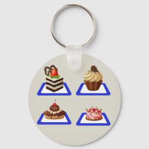 おいしいケーキスタンド キーホルダー
