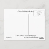 おいしいケーキ ポストカード (裏面)