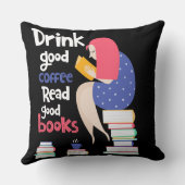 おいしいコーヒーを読飲む クッション (裏面)