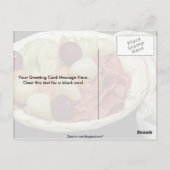 おいしいコーンビーフとキャベツ ポストカード (裏面)