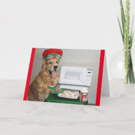 おいしいゴールデンホリデークッキー シーズンカード